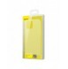 Baseus Frosted Glass Case Rigid case with flexible frame iPhone 12 Pro Max White (WIAPIPH67N-WS02)