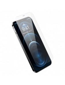 Baseus Full Screen Tempered Glass for iPhone 12 Pro Max with Speaker Cover 0.4mm + Mounting Kit