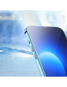 Baseus Full Screen Tempered Glass for iPhone 12 Pro Max with Speaker Cover 0.4mm + Mounting Kit