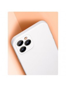 Baseus Liquid Silica Gel Case Flexible Gel Cover iPhone 12 Pro Max Red (WIAPIPH67N-YT09)