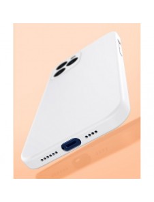 Baseus Liquid Silica Gel Case Flexible Gel Cover iPhone 12 Pro Max Red (WIAPIPH67N-YT09)