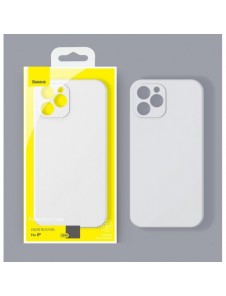 Baseus Liquid Silica Gel Case Flexible Gel Cover iPhone 12 Pro Max Red (WIAPIPH67N-YT09)