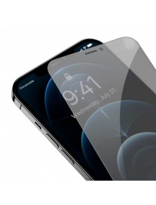 Baseus Privacy Tempered Glass For iPhone 12 Pro Max Full Screen 0.4mm Privacy Filter Anti Spy + Mounting Kit