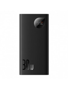 Baseus Adaman2 power bank with digital display 10000mAh 30W 2 x USB / 1x USB Type C Overseas Edition PD QC SCP black (PPAD040101