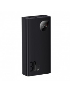 Baseus Adaman2 power bank with digital display 10000mAh 30W 2 x USB / 1x USB Type C Overseas Edition PD QC SCP black (PPAD040101