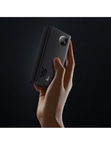 Baseus Adaman2 power bank with digital display 10000mAh 30W 2 x USB / 1x USB Type C Overseas Edition PD QC SCP black (PPAD040101