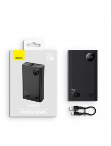 Baseus Adaman2 powerbank with digital display 20000mAh 30W 2 x USB / 1x USB Type C Power Delivery Quick Charge SCP, Oppo Super V
