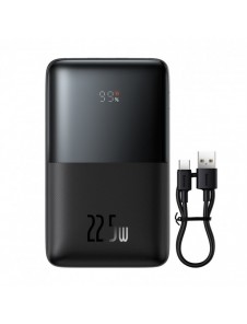 Baseus Baseus Pro 20000mAh 22.5W Black Powerbank with USB Type A - USB Type C 3A 0.3m cable (PPBD040301)