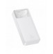 Baseus Bipow fast charging powerbank 20000mAh 20W white (Overseas Edition) + USB-A - Micro USB cable 0.25m white (PPBD050302)