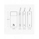 Baseus Bipow fast charging powerbank 20000mAh 20W white (Overseas Edition) + USB-A - Micro USB cable 0.25m white (PPBD050302)
