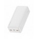 Baseus Bipow fast charging powerbank 30000mAh 20W white (Overseas Edition) + USB-A - Micro USB cable 0.25m white (PPBD050402)