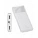 Baseus Bipow power bank 10000mAh 2x USB / USB Type C / micro USB 15W white (PPDML-I02)