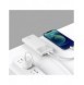 Baseus Bipow power bank 10000mAh 2x USB / USB Type C / micro USB 15W white (PPDML-I02)