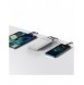 Baseus Bipow power bank 10000mAh 2x USB / USB Type C / micro USB 15W white (PPDML-I02)