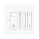 Baseus Bipow power bank 10000mAh 2x USB / USB Type C / micro USB 15W white (PPDML-I02)