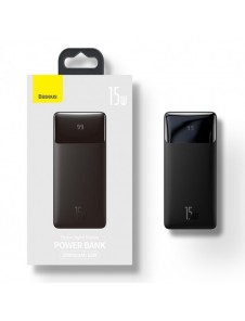 Baseus Bipow power bank 10000mAh 2x USB / USB Type C / micro USB 15W white (PPDML-I02)