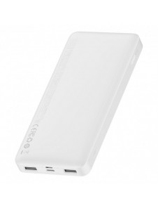 Baseus Bipow powerbank with display 10000mAh 15W white (Overseas Edition) + USB-A - Micro USB cable 0.25m white (PPBD050002)