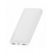 Baseus Bipow powerbank with display 10000mAh 15W white (Overseas Edition) + USB-A - Micro USB cable 0.25m white (PPBD050002)