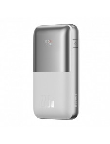 Baseus Bipow Pro 20000mAh 22.5W power bank white with USB Type A - USB Type C 3A 0.3m cable (PPBD030002)