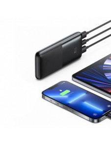 Baseus Bipow Pro Power Bank 10000mAh 20W black with USB Type A - USB Type C 3A 0.3m cable (PPBD040201)