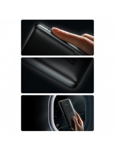 Baseus Bipow Pro Power Bank 10000mAh 20W Purple with USB Type A - USB Type C 3A 0.3m Cable (PPBD040205)