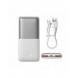 Baseus Bipow Pro Power Bank 10000mAh 20W white with USB Type A - USB Type C 3A 0.3m cable (PPBD040202)