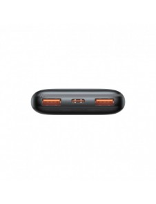 Baseus Bipow Pro power bank 10000mAh 22.5W + USB cable 3A 0.3m black (PPBD040001)