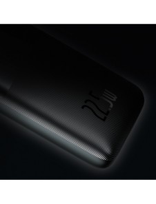 Baseus Bipow Pro power bank 10000mAh 22.5W + USB cable 3A 0.3m black (PPBD040001)