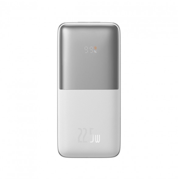 Baseus Bipow Pro power bank 10000mAh 22.5W + USB cable 3A 0.3m white (PPBD040002)