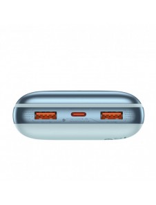 Baseus Bipow Pro Power Bank 20000mAh 22.5W blue with USB Type A - USB Type C 3A 0.3m cable (PPBD040303)