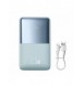 Baseus Bipow Pro Power Bank 20000mAh 22.5W blue with USB Type A - USB Type C 3A 0.3m cable (PPBD040303)