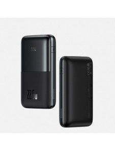 Baseus Bipow Pro Power Bank 20000mAh 22.5W blue with USB Type A - USB Type C 3A 0.3m cable (PPBD040303)