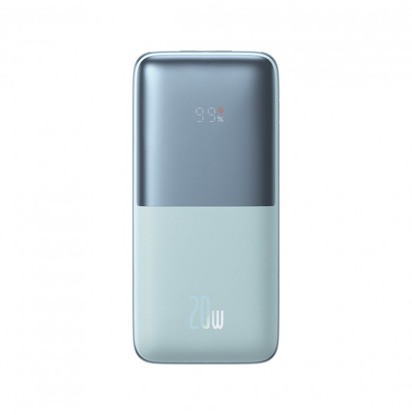 Baseus Bipow Pro powerbank 10000mAh 20W + USB cable 3A 0.3m blue (PPBD040103)