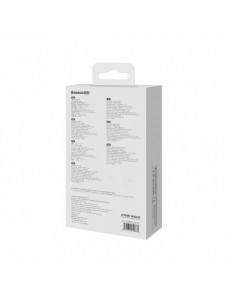 Baseus Bipow Pro powerbank 10000mAh 20W + USB cable 3A 0.3m white (PPBD040102)