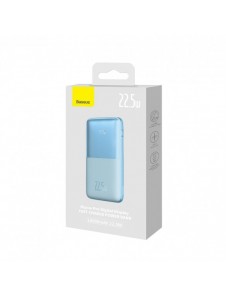 Baseus Bipow Pro powerbank 10000mAh 22.5W + USB cable 3A 0.3m blue (PPBD040003)