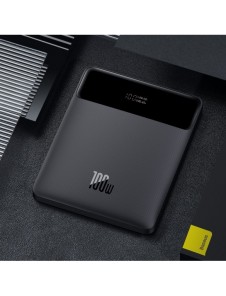 Baseus Blade Ultrathin Power Bank 100W 20000mAh Black PD QC SCP FCP (PPDGL-01)