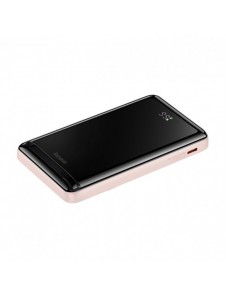 Baseus Magnetic Bracket powerbank med trådlös laddning MagSafe 10000mAh 20W rosa (PPCX000004) + USB Typ C-kabel Baseus Xiaobai S