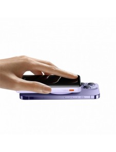 Baseus Magnetic Bracket Trådlös snabbladdning Power Bank 10000mAh 20W LilaďĽMed Xiaobai-serien snabbladdningskabel Typ-C till Ty
