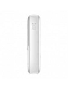 Baseus Qpow Digital Display Power Bank med snabbladdning 10000mAh 20W QC/PD/SCP/FCP med inbyggd Lightning-kabel Vit