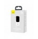 Baseus Qpow Digital Display Power Bank med snabbladdning 10000mAh 20W QC/PD/SCP/FCP med inbyggd Lightning-kabel Vit