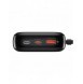 Baseus Qpow Digital Display powerbank med snabbladdning 20000mAh 22,5W QC/PD/SCP/FCP med inbyggd USB-C-kabel svart