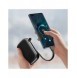Baseus Qpow Digital Display powerbank med snabbladdning 20000mAh 22,5W QC/PD/SCP/FCP med inbyggd USB-C-kabel svart