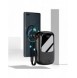 Baseus Qpow Digital Display powerbank med snabbladdning 20000mAh 22,5W QC/PD/SCP/FCP med inbyggd USB-C-kabel svart