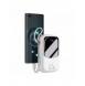 Baseus Qpow Digital Display powerbank med snabbladdning 20000mAh 22,5W QC/PD/SCP/FCP med inbyggd USB-C-kabel vit