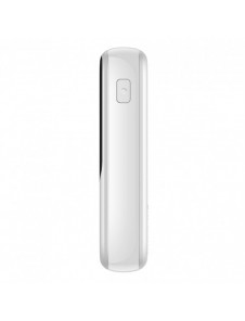 Baseus Qpow powerbank 10000mAh inbyggd USB Type-C-kabel 22,5W Snabbladdning SCP AFC FCP vit (PPQD020102)