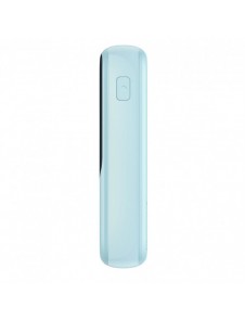 Baseus Qpow powerbank 10000mAh inbyggd USB Type-C-kabel 22,5W Snabbladdning SCP AFC FCP blå (PPQD020103)