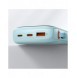 Baseus Qpow powerbank 10000mAh inbyggd USB Type-C-kabel 22,5W Snabbladdning SCP AFC FCP blå (PPQD020103)
