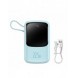 Baseus Qpow powerbank 10000mAh inbyggd USB Type-C-kabel 22,5W Snabbladdning SCP AFC FCP blå (PPQD020103)