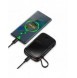 Baseus Qpow powerbank 10000mAh inbyggd USB Type-C-kabel 22,5W Snabbladdning SCP AFC FCP blå (PPQD020103)