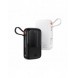 Baseus Qpow powerbank 10000mAh inbyggd USB Type-C-kabel 22,5W Snabbladdning SCP AFC FCP lila (PPQD020105)